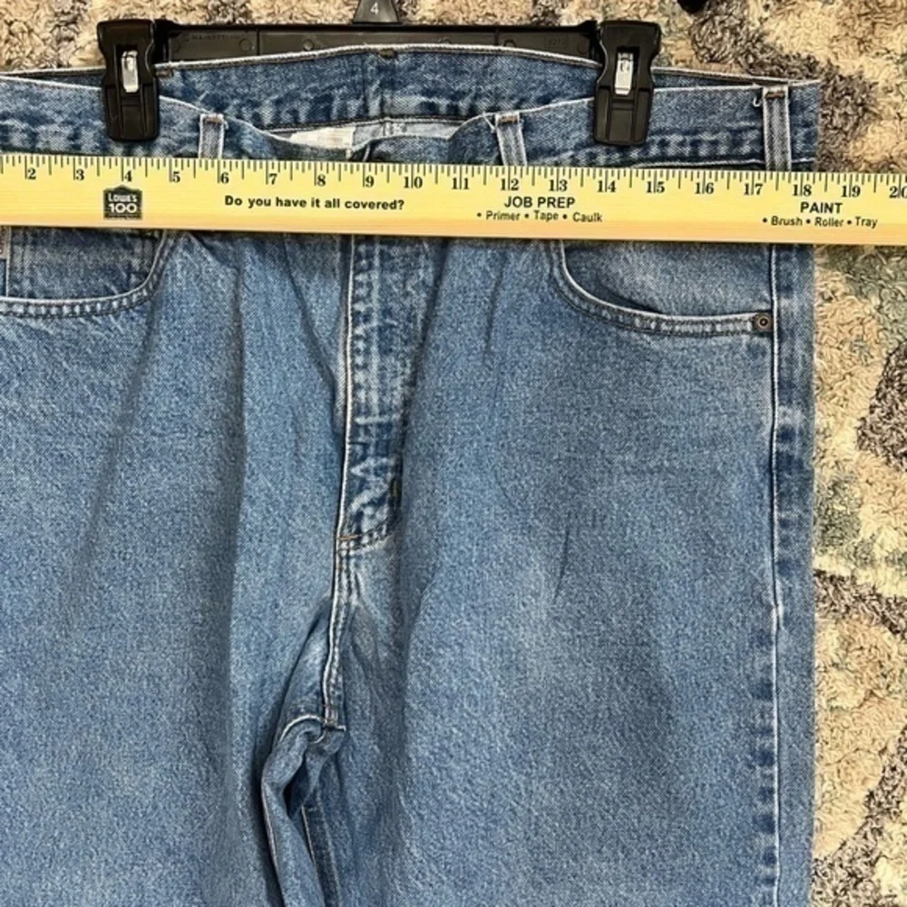 Carhartt mens size 38x32 relaxed fit blue jean - Picture 6 of 10